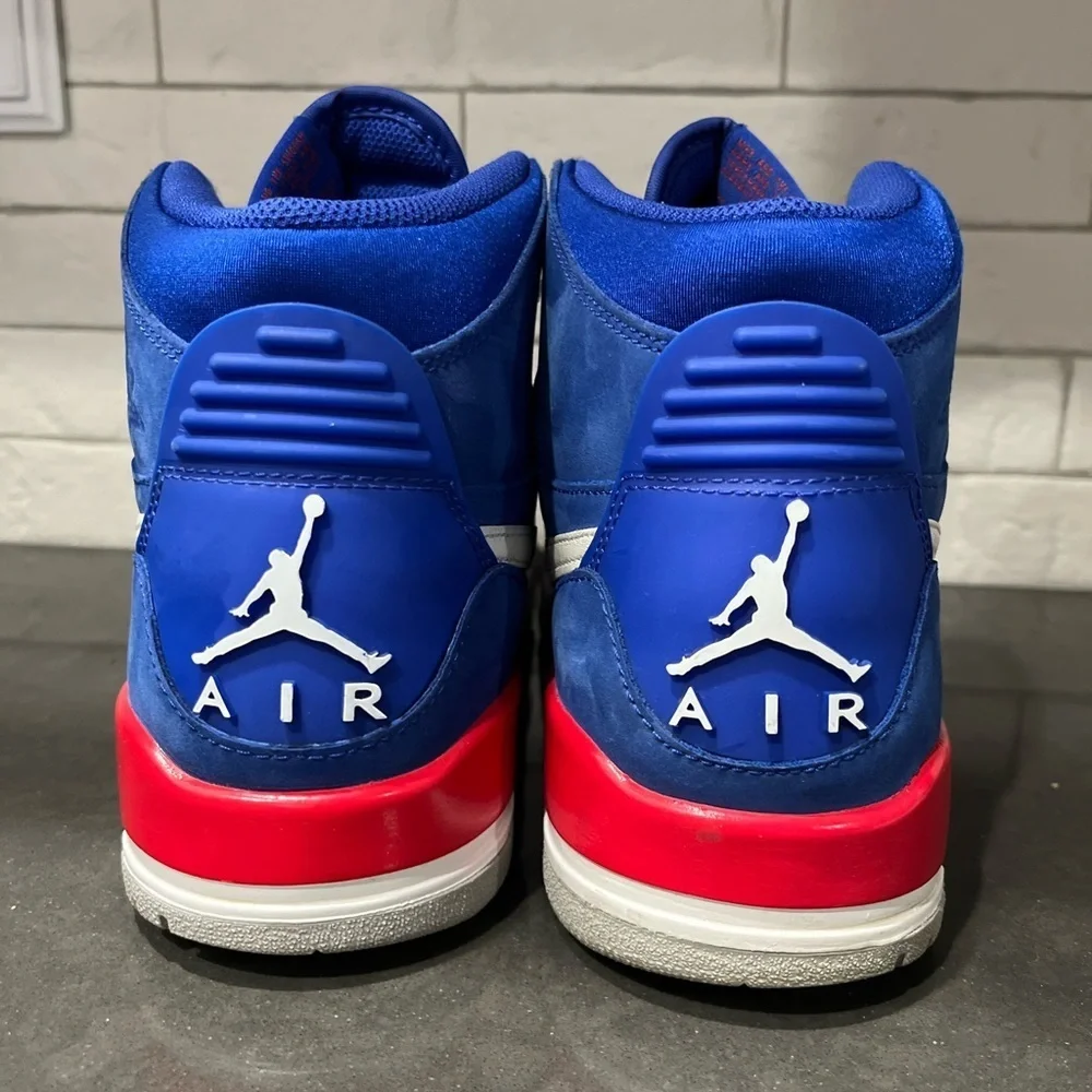 Air Jordan Legacy 312 Pistons gently used, without box, size 9.5 men’s